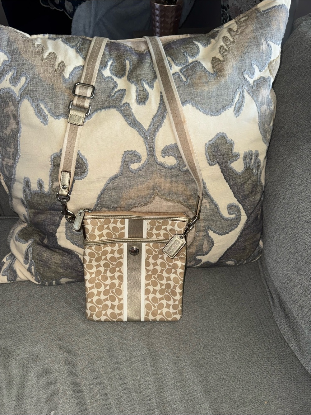 Coach Chelsea Heritage Signature Crossbody Bag